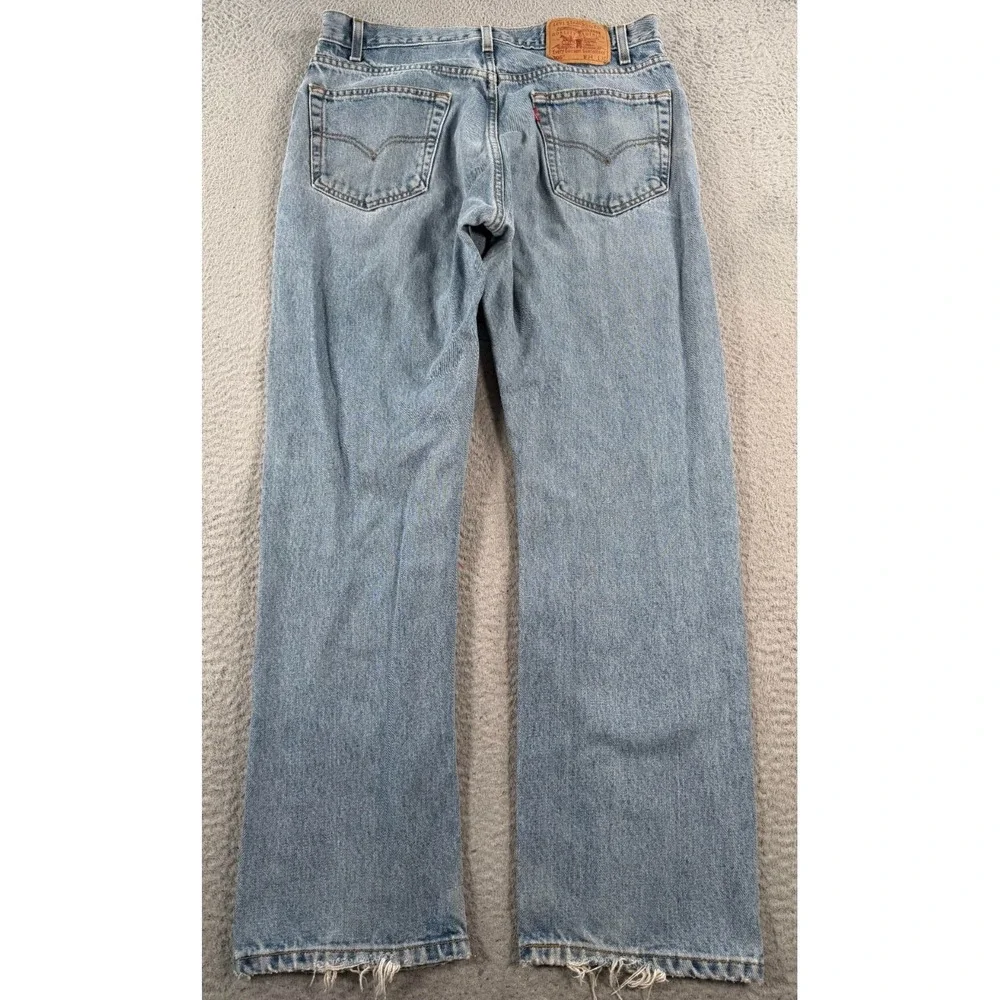 VTG Levi's 505 Jeans Mens‎ 32x29 Blue Denim Regular Fit Straight Leg 90s 1999